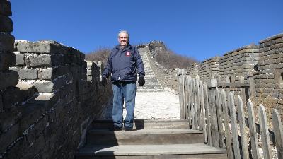 charlie on great wall