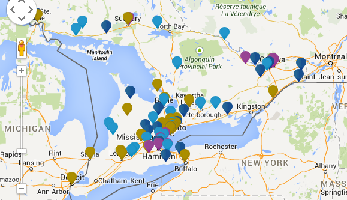 hospice map of ontario