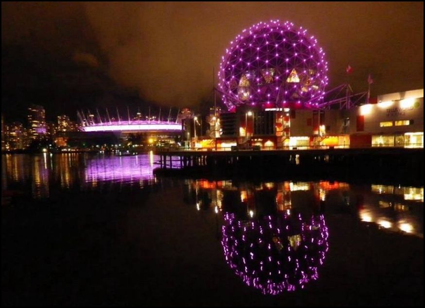 BC Science World and BC Place