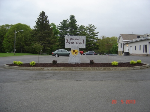 Welcome Sign and Flowers Donated in Honour of Bill Martineau